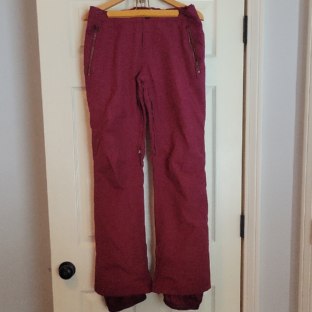 Burton Maroon Snow Pants